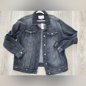 ANTHROPOLOGIE Man’s Gray Denim Jacket   NEW 🩶
